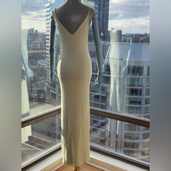 🆕 SIR THE LABEL 🧿 NWOT Peppermint Sandy Knit Maxi Dress, Sz 3 US 8 - Picture 8 of 15